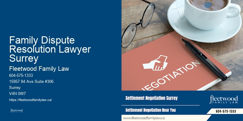 Family Dispute Resolution Lawyer Surrey