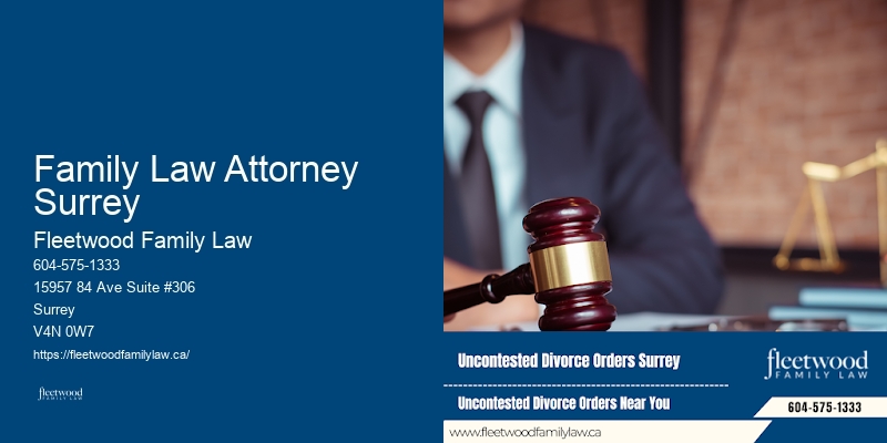 Family Law Attorney Surrey