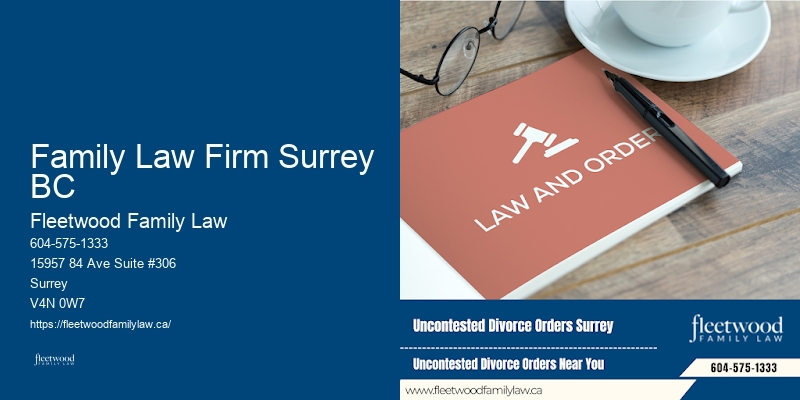 Family Law Firm Surrey BC Family Lawyer For Legal Representation