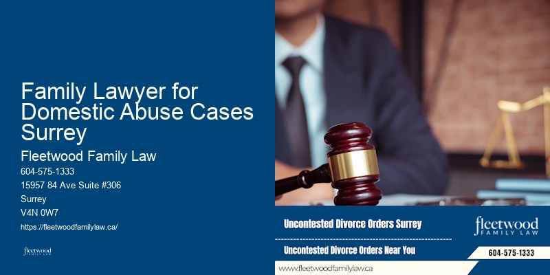 Family Lawyer for Domestic Abuse Cases Surrey