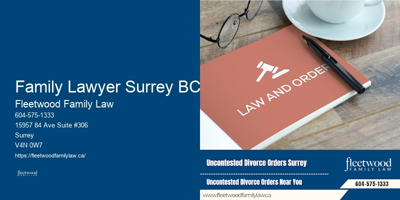 Skilled Family Lawyer Family Lawyer Surrey BC