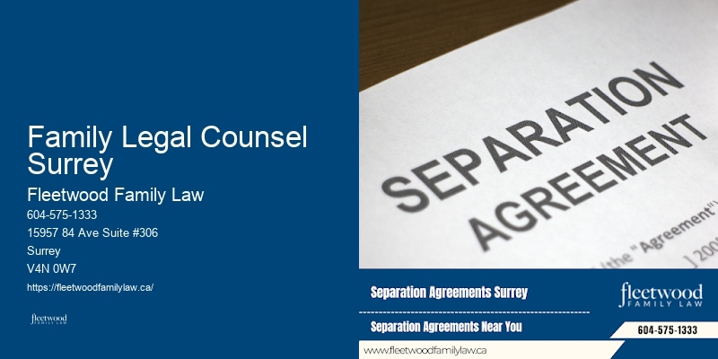 Family Legal Counsel Surrey
