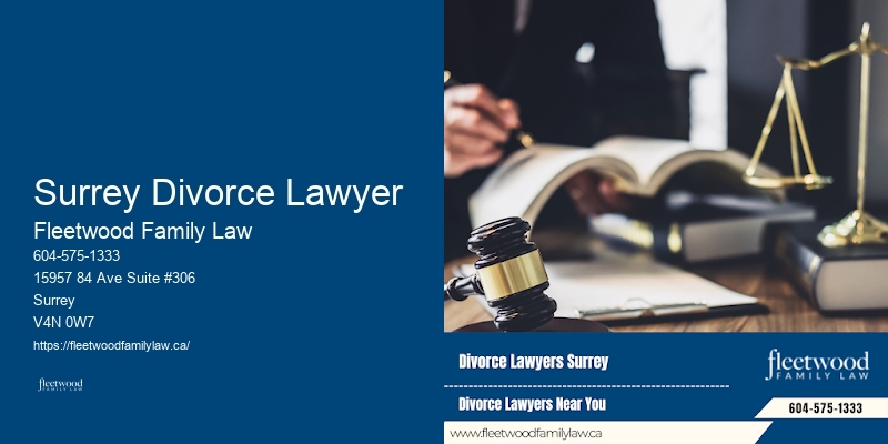 Surrey Divorce Lawyer Domestic Relations Lawyer