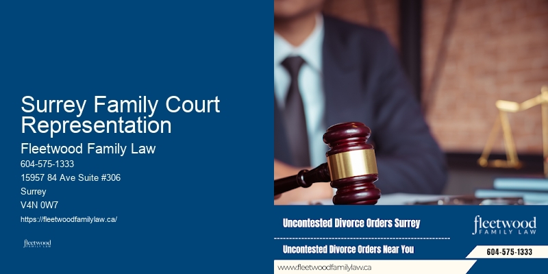 Surrey Family Court Representation
