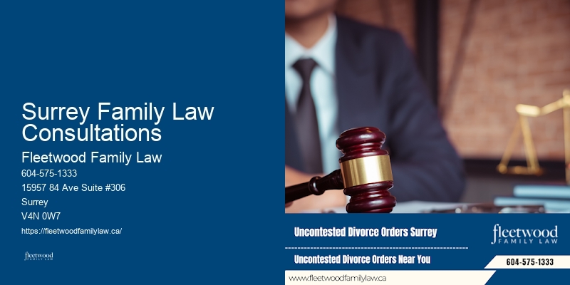 Surrey Family Law Consultations
