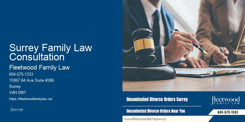 Family Law Surrey Family Law Consultation British Columbia
