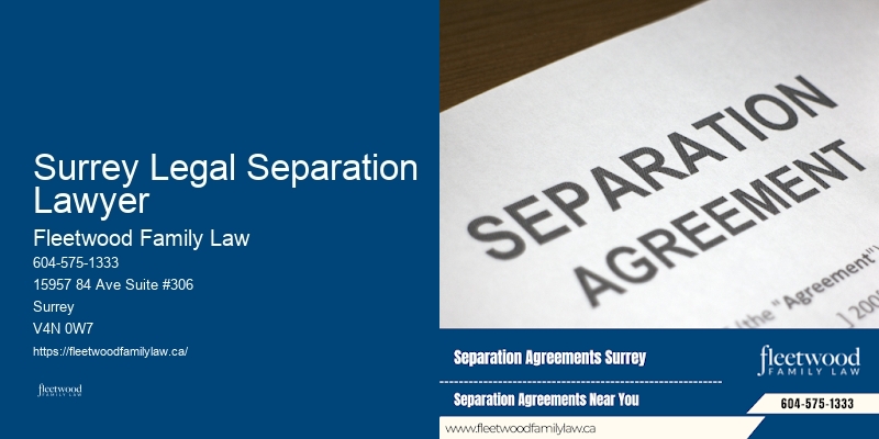 Surrey Legal Separation Lawyer