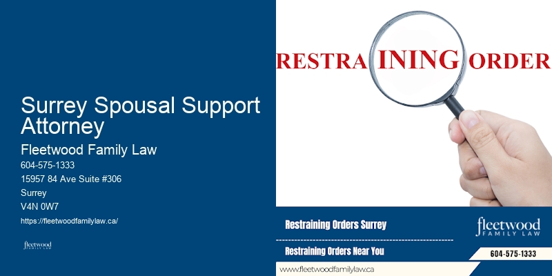 Family Law Surrey Spousal Support Attorney Bc