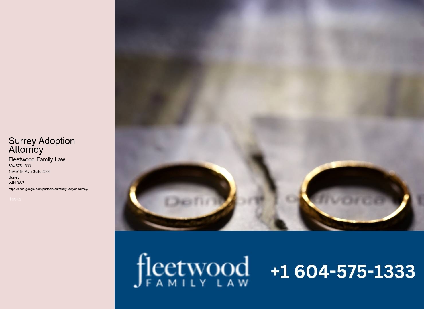 Surrey Adoption Attorney Family Law Assistance Free