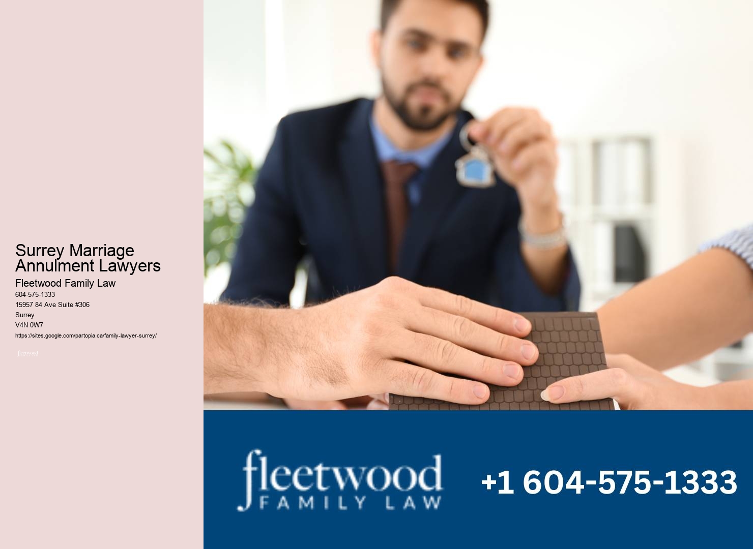 Affordable Child Custody Lawyer Surrey Marriage Annulment Lawyers
