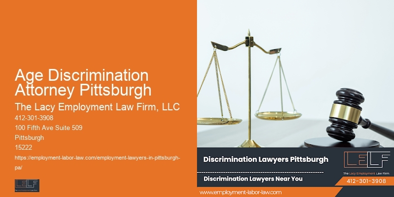 Age Discrimination Attorney Pittsburgh Employee Rights Lawyer Services