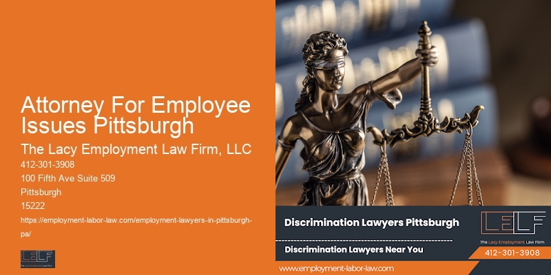 Employee Rights Attorney In Attorney For Employee Issues Pittsburgh
