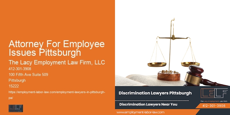 Workplace Harassment Consultation Attorney For Employee Issues Pittsburgh Pa