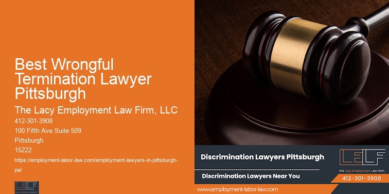 Best Wrongful Termination Lawyer Pittsburgh