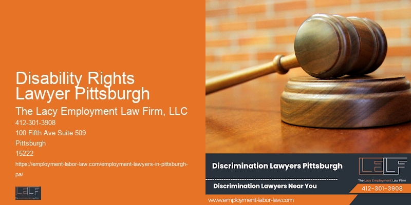 Workplace Harassment Attorney Disability Rights Lawyer Pittsburgh