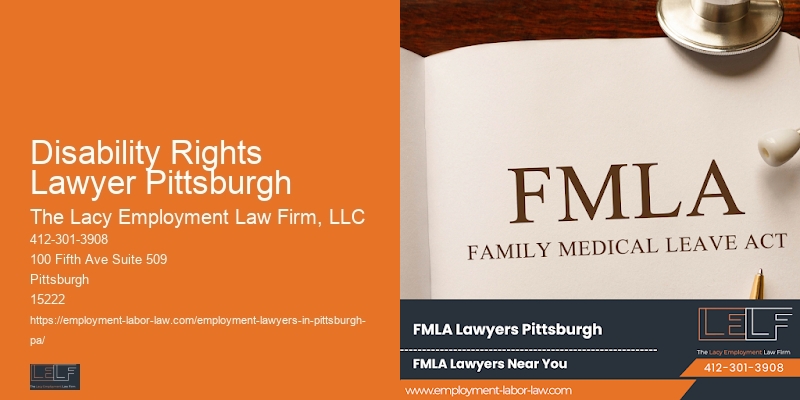 Labor Attorney Consultation Disability Rights Lawyer Pittsburgh