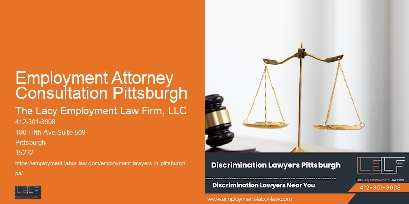 Employment Attorney Consultation Pittsburgh Workplace Dispute Resolution