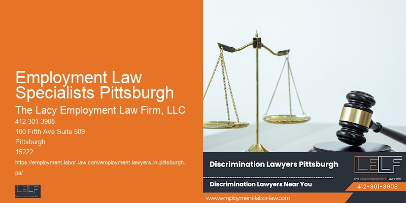 Employment Law Specialists Pittsburgh Labor Law Services