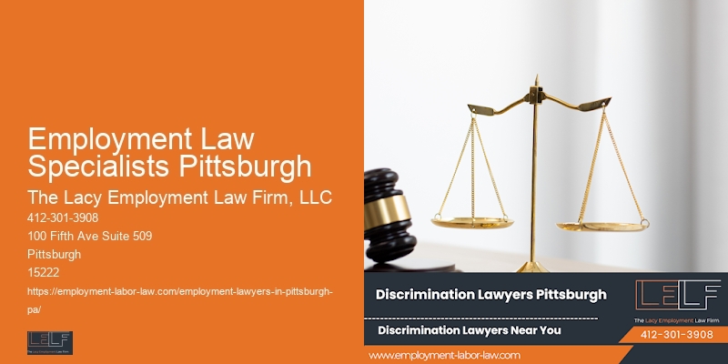Employment Law Specialists Pittsburgh Employment Attorney Services