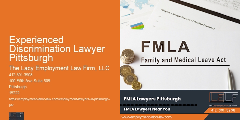 Employee Rights Attorney Services Experienced Discrimination Lawyer Pittsburgh Pa