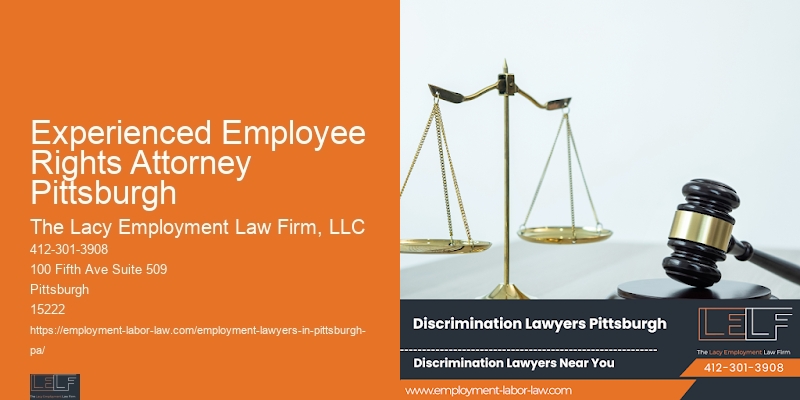 Experienced Employee Rights Attorney Pittsburgh Labor Law Resources