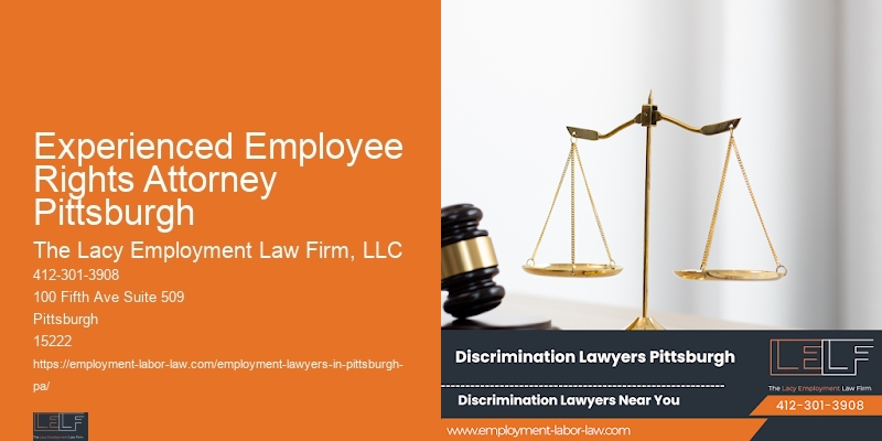 Affordable Labor Law Services Experienced Employee Rights Attorney Pittsburgh