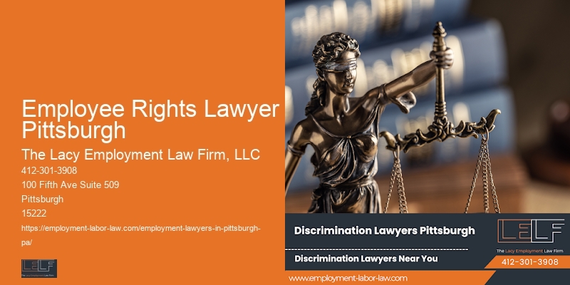 Employment Law Specialists Employee Rights Lawyer Pittsburgh