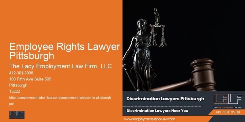 Employment Contract Lawyer Services Employee Rights Lawyer Pittsburgh