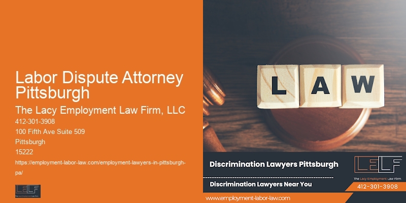Lawyer For Workplace Issues Labor Dispute Attorney Pittsburgh