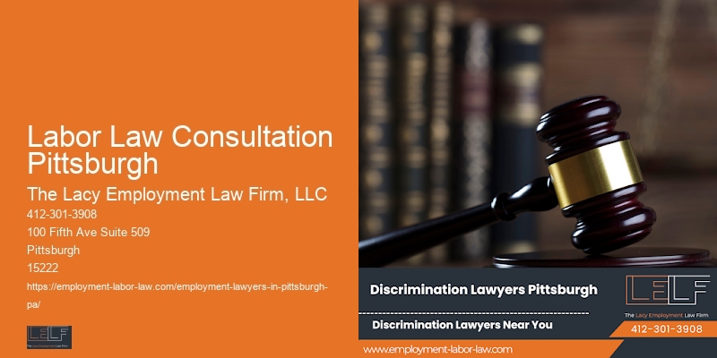 Workplace Lawsuit Attorney Labor Law Consultation Pittsburgh