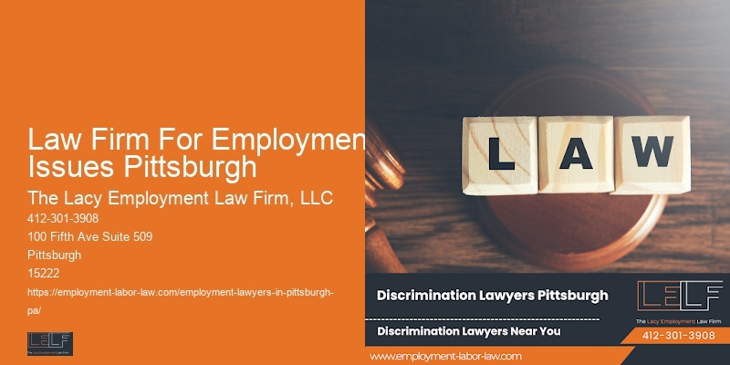 Top Labor Lawyers In North Shore Law Firm For Employment Issues Pittsburgh
