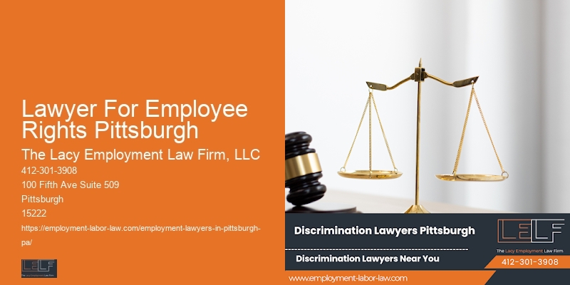 Affordable Labor Law Attorney Lawyer For Employee Rights Pittsburgh