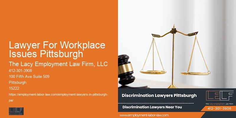 Employee Law Consultation Lawyer For Workplace Issues Pittsburgh