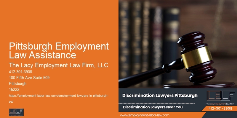 Pittsburgh Employment Law Assistance Employment Lawyers Free Consultation