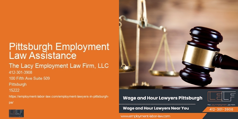 Minimum Wage Law Firm Pittsburgh Employment Law Assistance
