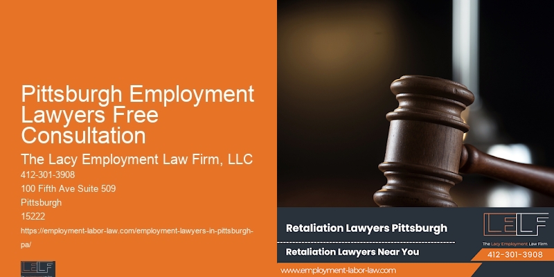 Pittsburgh Employment Lawyers Free Consultation Labor Law Assistance