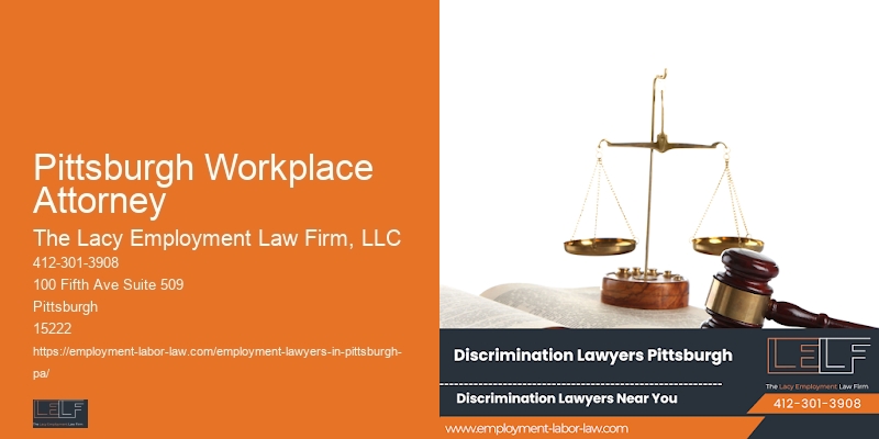 Pittsburgh Workplace Attorney Labor Lawyer Services