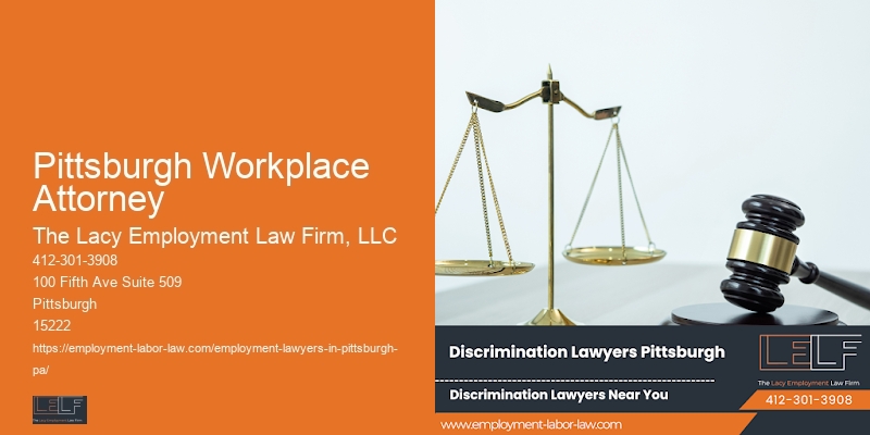Pittsburgh Workplace Attorney Employee Legal Protection