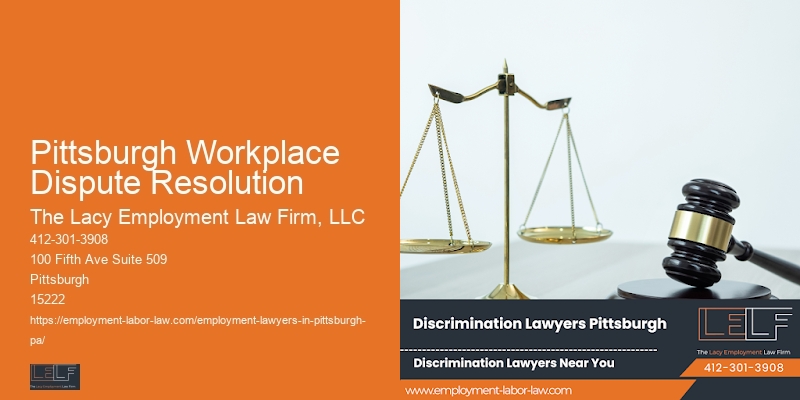 Harassment Attorney Pittsburgh Workplace Dispute Resolution