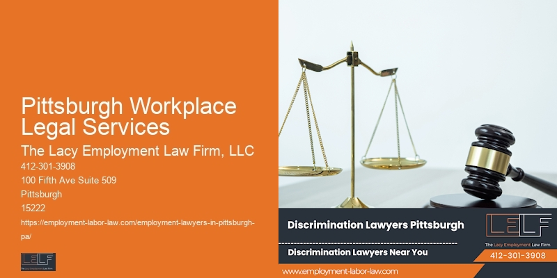 Pittsburgh Workplace Legal Services Employment Law Services