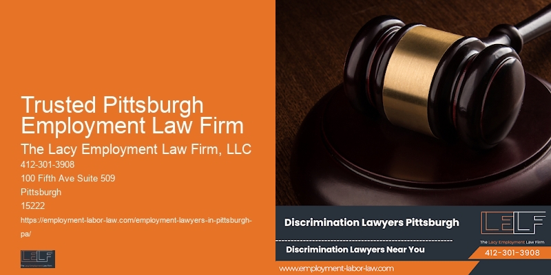 Trusted Pittsburgh Employment Law Firm