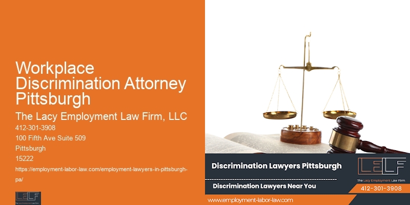 Affordable Employment Law Services Workplace Discrimination Attorney Pittsburgh