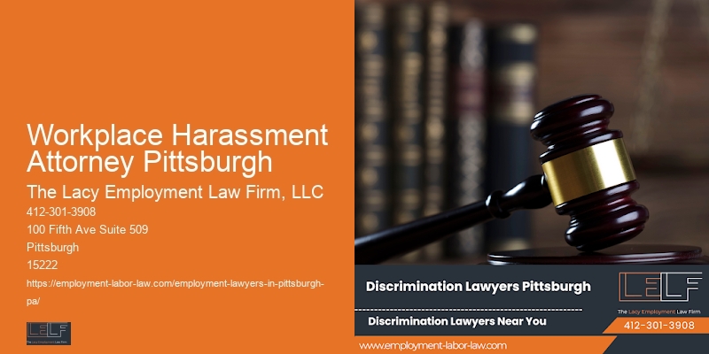 Employee Legal Advice Workplace Harassment Attorney Pittsburgh Suburbs