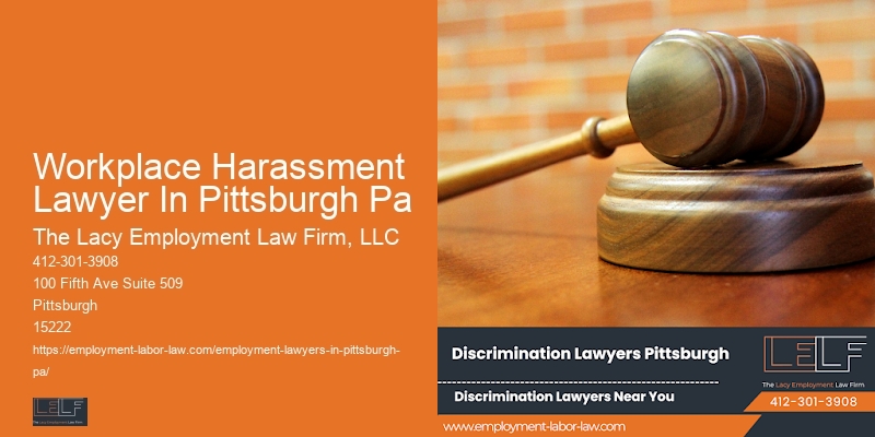 Employee Protection Legal Consultation Workplace Harassment Lawyer In Pittsburgh Pa