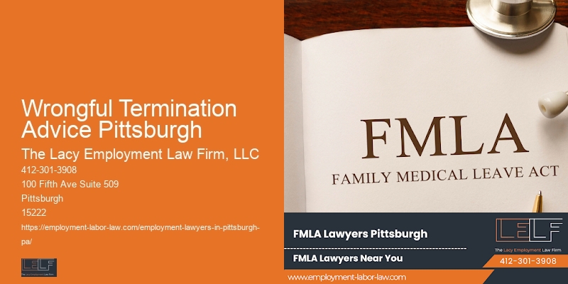 Wrongful Termination Advice Pittsburgh Employee Rights Consultation
