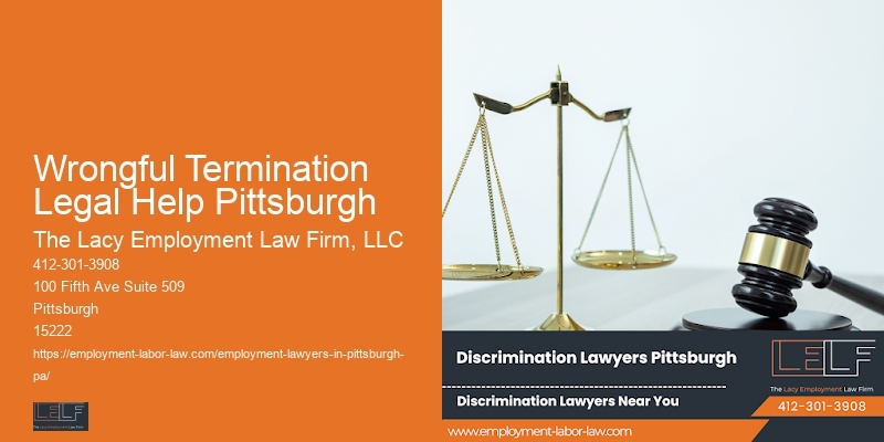 Best Employment Attorney Wrongful Termination Legal Help Pittsburgh