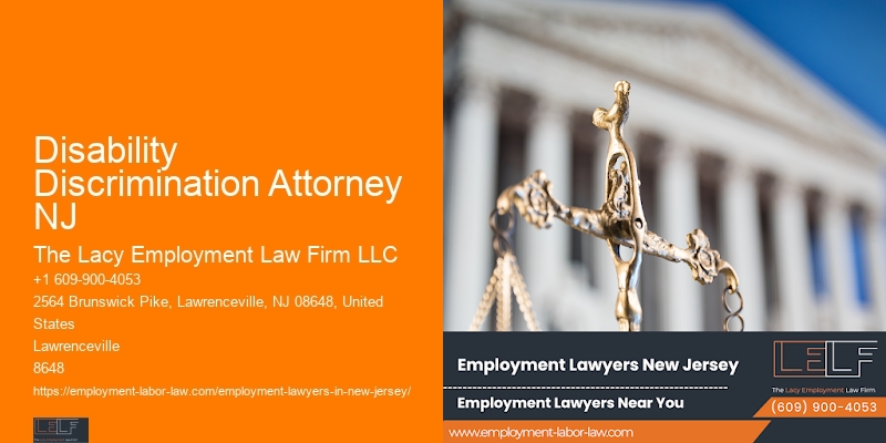 Disability Discrimination Attorney NJ
