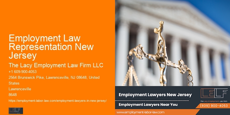 Employment Law Representation New Jersey