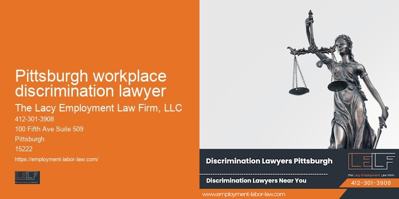 Affordable employee rights lawyer Pittsburgh workplace discrimination lawyer