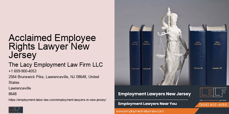 Nj Local Employment Law Firm